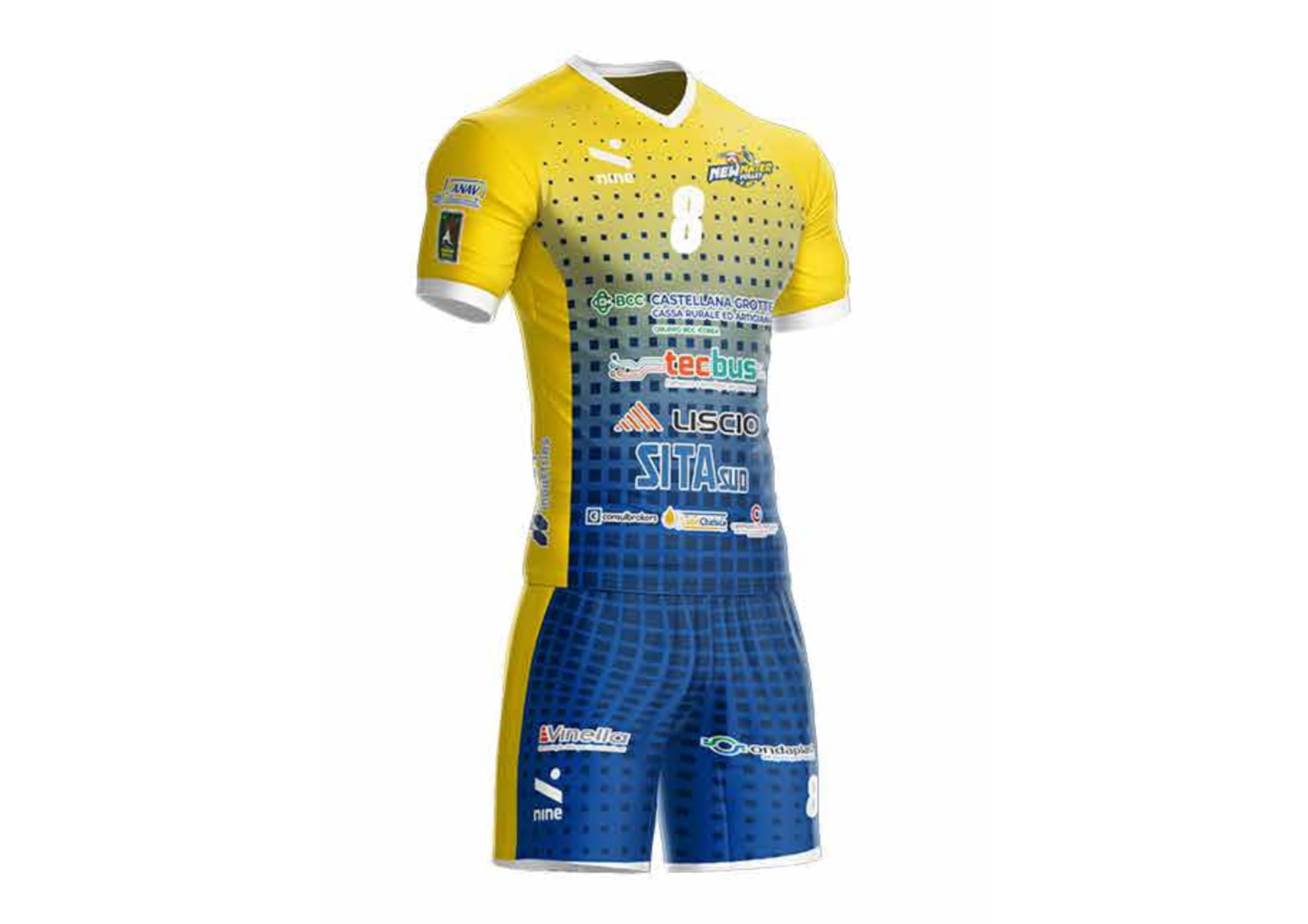 La maglia della New Mater Volley
